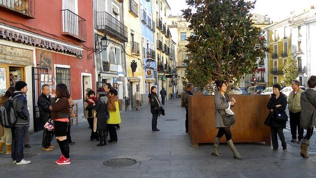 En la Plaza Mayor se instalará un «sistema inteligente de control de acceso del tráfico rodado»