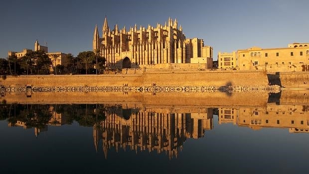 Vista de la zona más céntrica de la ciudad de Palma de Mallorca