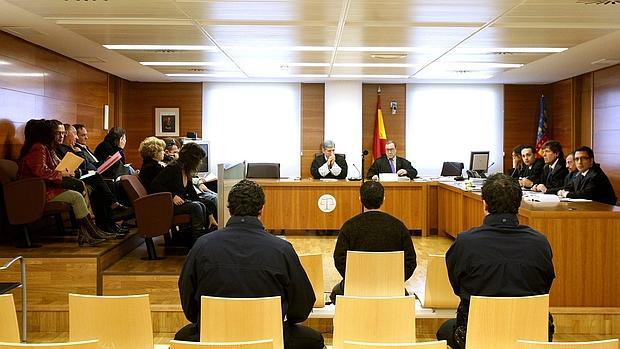 Imagen del juicio en el que se condenó al sicario