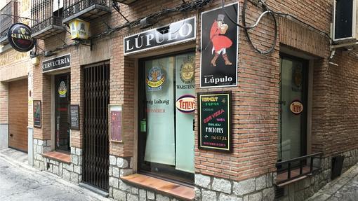 Fachada de la mítica cervecería Lúpulo