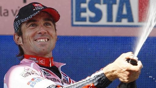 David Arroyo quedó segundo clasificado en el Giro de Italia de 2010