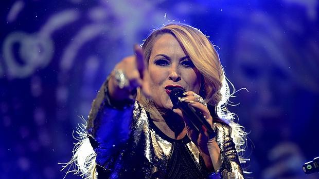 Imagen de archivo de un concierto de Anastacia