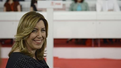 Susana Díaz despierta simpatías entre los barones del PSOE