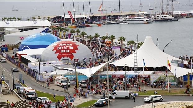 Imagen de la edición de la Volvo Ocean Race celebrada en 2014