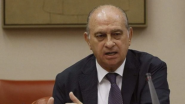El ministro del Interior en funciones, Jorge Fernández Díaz