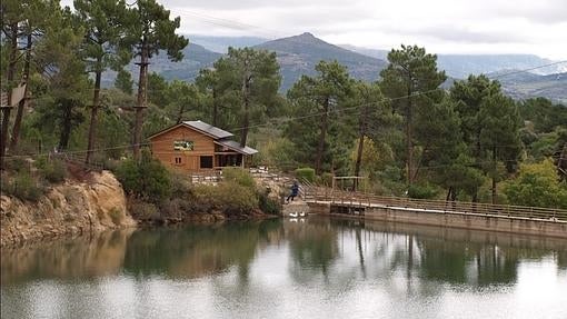 La finca ubicada en el área recreativa de Las Encinillas