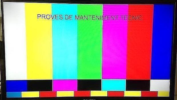 Imagen de unas pruebas de mantenimiento técnico de RTVV