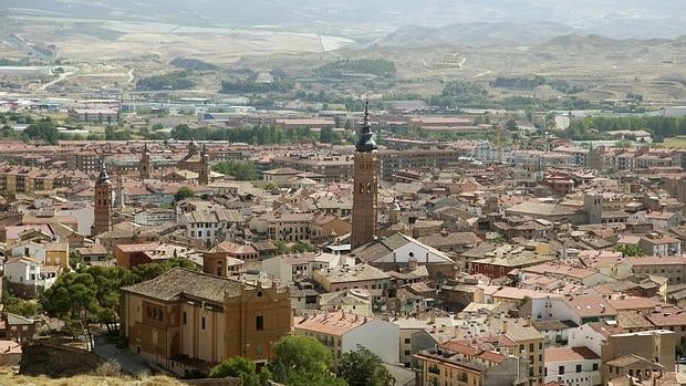 Panorámica de Calatayud, donde se han producido los hechos