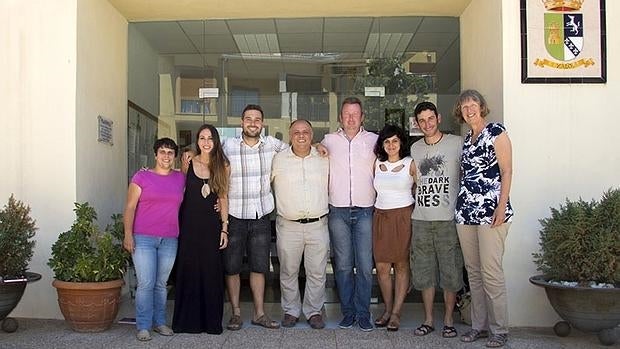 Equipo de gobierno de Compromís en el Ayuntamiento de Xaló.