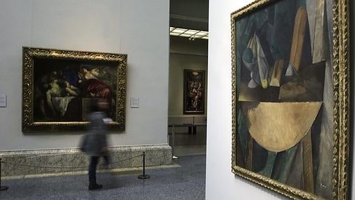 La exposición del pintor Pablo Picasso en el Museo del Prado