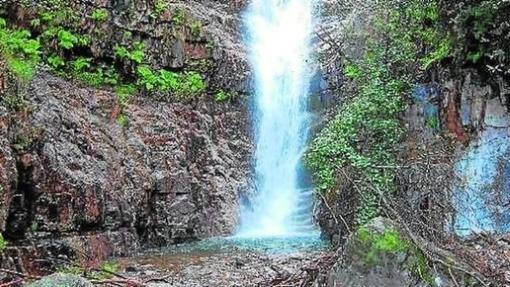 Cascada en la senda del Chorro