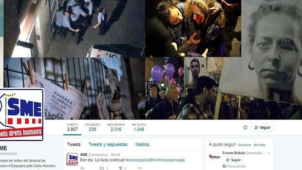 Hackean la cuenta de Twitter del Sindicato de los Mossos d'Esquadra