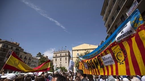 Aspecto de la manifestación