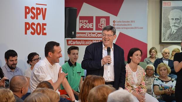 Imagen de Puig en un acto celebrado este miércoles en Elche