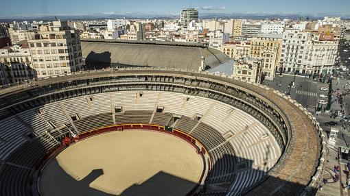 Imagen de la plaza de toros de Valencia