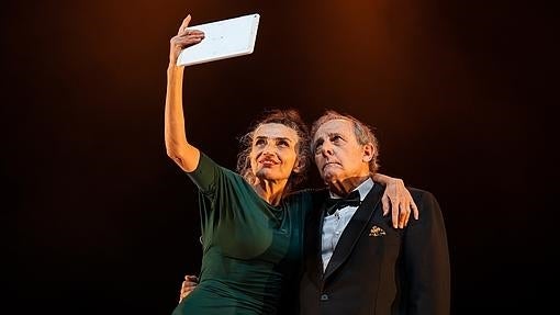 Ángela Molina y Emlio Gutiérrez Caba