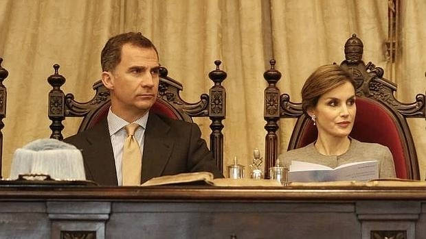 Los Reyes don Felipe y doña Letizia