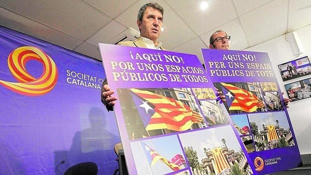 José Domingo y Rafael Arenas, durante la presentación de la campaña