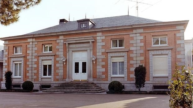 Fachada del Palacio de La Zarzuela