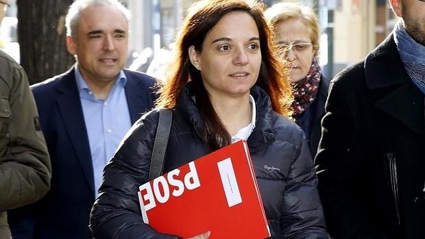 La secretaria general del PSOE-M y alcaldesa de Getafe, Sara Hernández