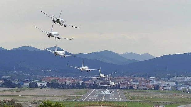 Aeropuerto de Bilbao: de drones a aterrizajes que ponen los pelos de punta
