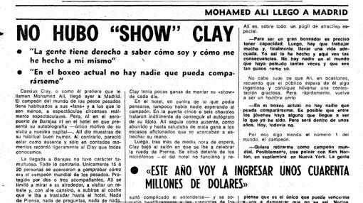 El boxeador convertido en leyenda: así presentó Mohamed Ali su autobiografía en Madrid