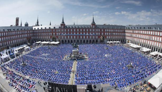 Madrid, a ritmo de yoga