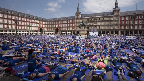 Madrid, a ritmo de yoga