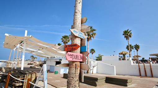 Imagen del Marina Beach de la playa de Las Arenas de Valencia