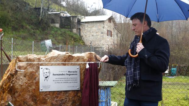 Juan Carlos Lorenzana, en un acto de homenaje al comunista Horacio Fernández Iguanzo (imagen de archivo)