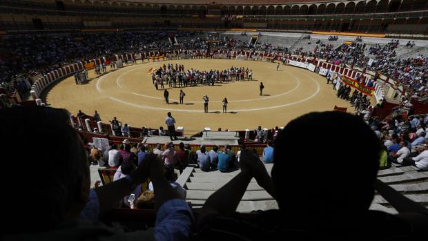 Acto en defensa de la Fiesta Nacional, en la Plaza de Toros de Valladolid (imagen de archivo)