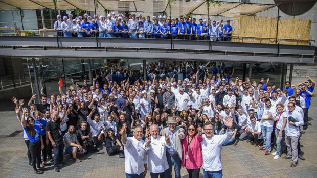 Algunos de los chefs que este fin de semana están en el Tast a la Rambla