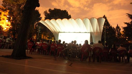 El auditorio del Parque Calero, en el distrito de Ciudad Lineal