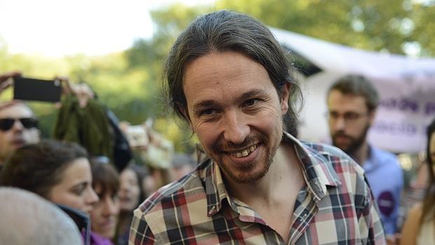 Pablo Iglesias, en una imagen de la campaña ante las elecciones del 26-J