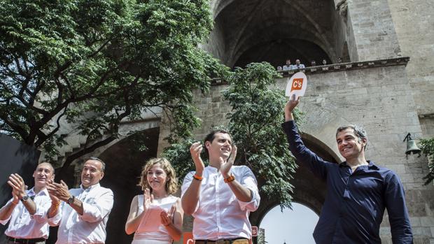 Imagen del acto celebrado por Ciudadanos este domingo en Valencia