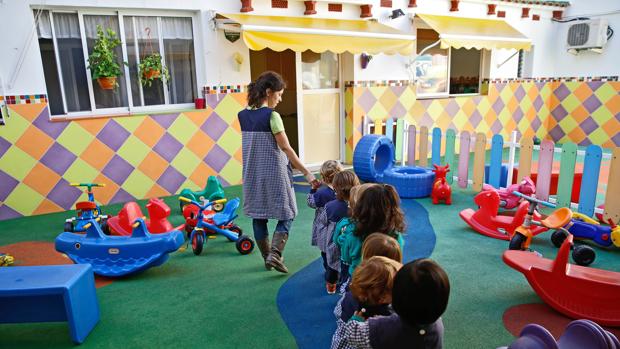 Imagen de archivo de una escuela infantil