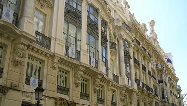 Edificio de Marqués de Molins, en la calle Ancha de Albacete