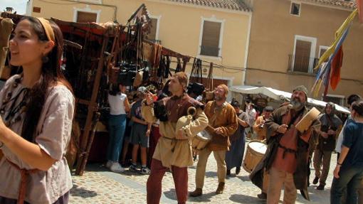 Mercadillo medieval en Chinchilla de Montearagón