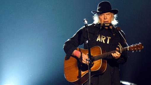 El cantante Neil Young, cabeza de cartel el sábado en el Mad Cool Festival de la Caja Mágica