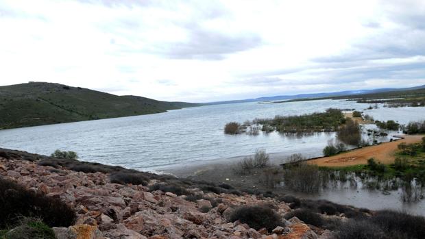 El embalse de Finisterre, en el término municipal de Tembleque (Toledo)