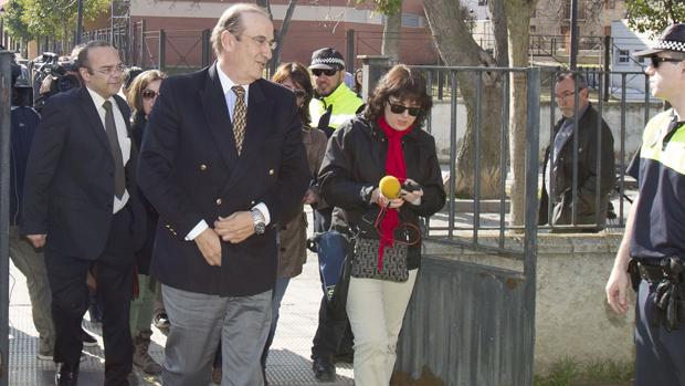 Francis Franco, en una de sus comparecencias ante el juzgado de Calamocha que instruye el caso