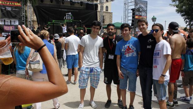 «Street Workout» en el Paseo de la Vega