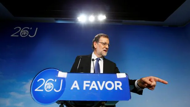 Rajoy no ha querido valorar las declaraciones de Rivera (Ciudadanos) opuestas a que encabece el Gobierno