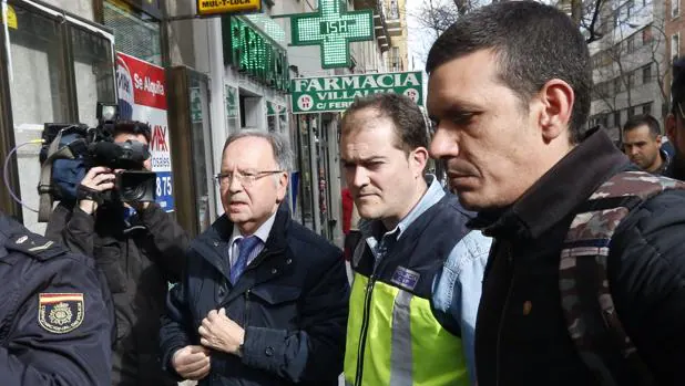 Miguel Bernad, tras su detención el pasado 15 de abril