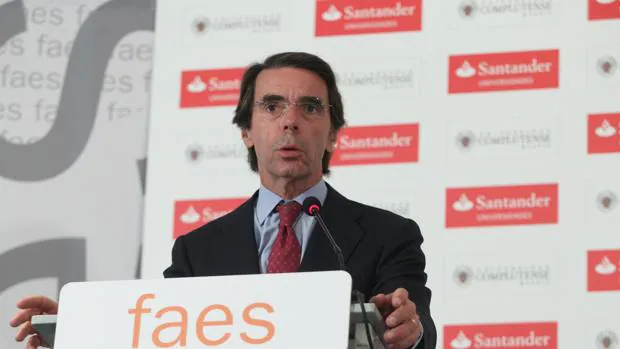 Aznar clausura el campus FAES