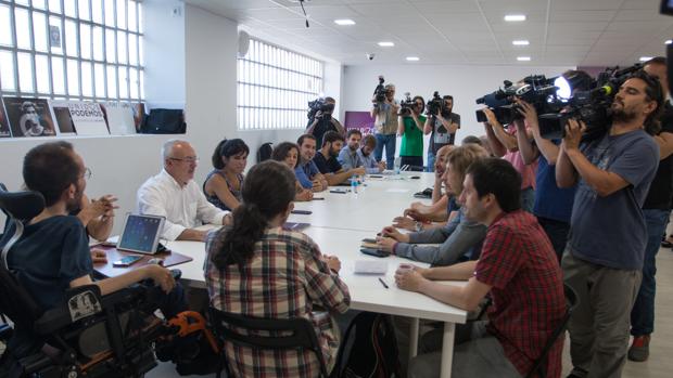 Imagen de la reunión celebrada este sábado en Madrid