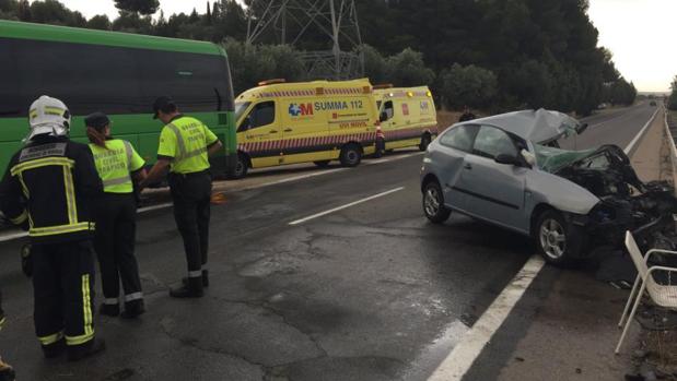 Lugar del accidente