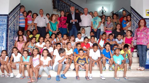 Niños saharauis que pasarán el verano en Talavera