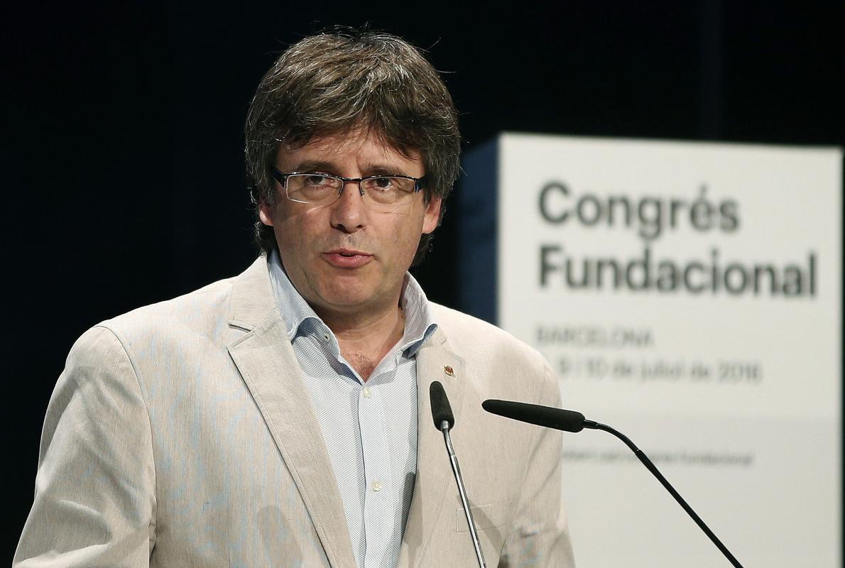 Carles Puigdemont, presidente de la Generalitat