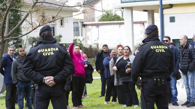 Familiares de los Morones, tras las detenciones del pasado abril